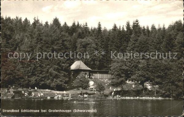 Grafenhausen Schwarzwald Strandbad Schlüchtsee