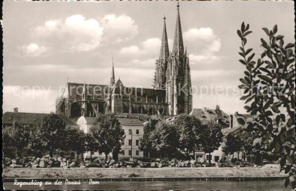 Regensburg Dom Donau