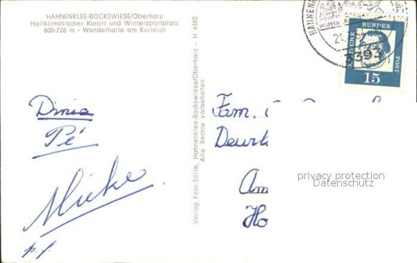 Hahnenklee-Bockswiese Harz Kurort – Bild 2