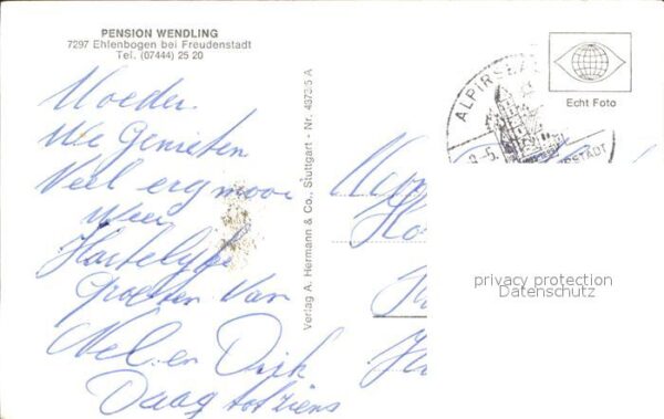 Ehlenbogen Freudenstadt Pension Wendling – Bild 2