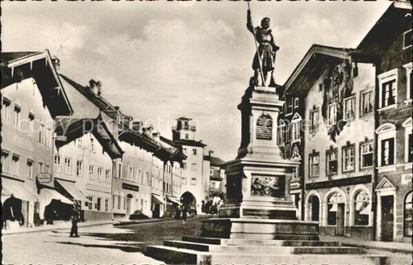 Bad Toelz Marktstr. Winzerer Denkmal