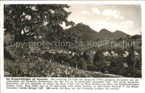 Annweiler Trifels Spruch Geschichte
