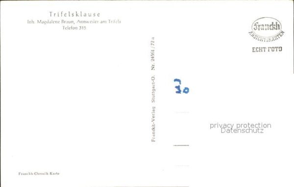 Annweiler Trifels Spruch Geschichte – Bild 2