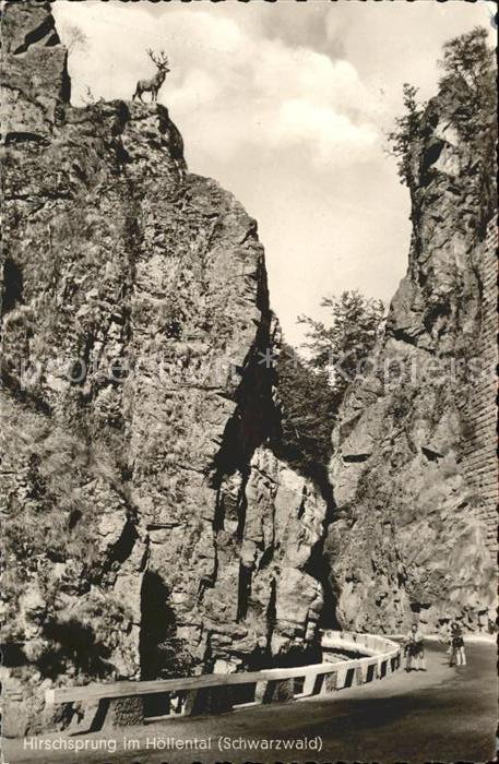 Hoellental Schwarzwald Hirschsprung