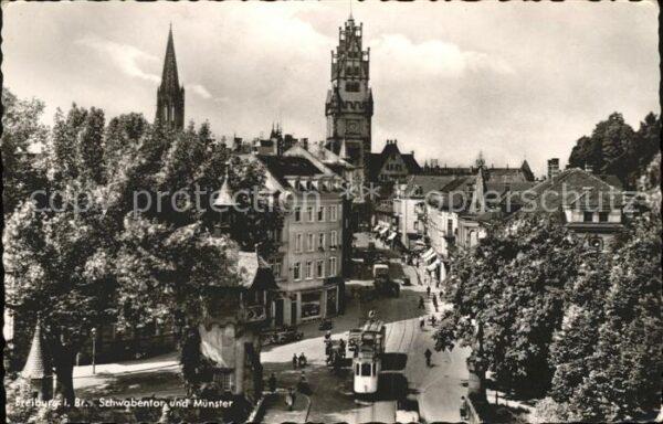 Freiburg Breisgau Münster Schwabentor