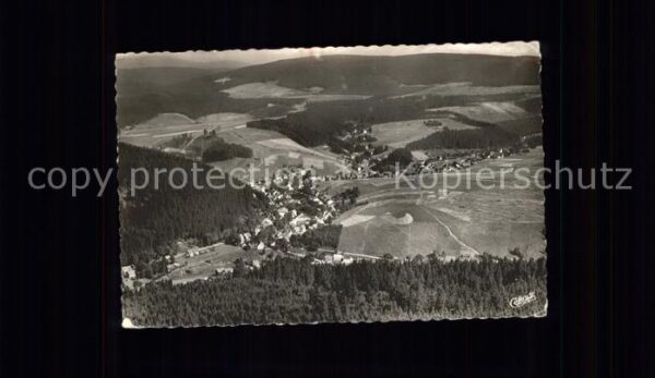 Altenau Harz Oberharz Fliegeraufnahme