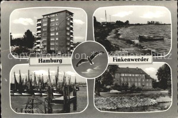 Hamburg Finkenwerder Hafen