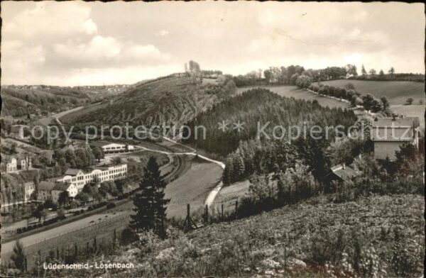 Luedenscheid mit Blick auf Lösenbach