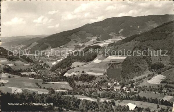 Simonswald Blick ins Simonswäldertal