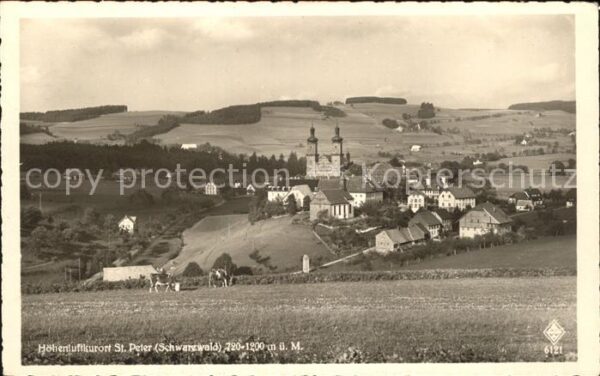 St Peter Schwarzwald Gesamtansicht