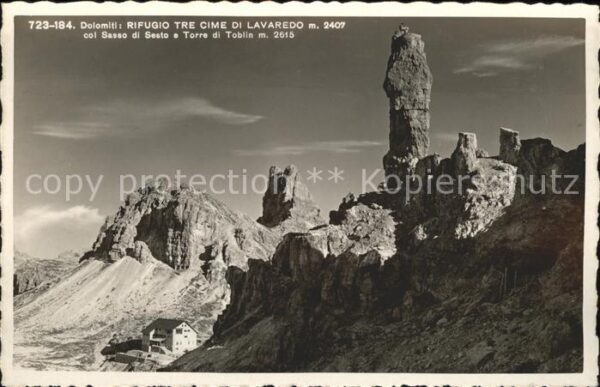 Dolomiten Rifugio Tre Cime di Lavaredo