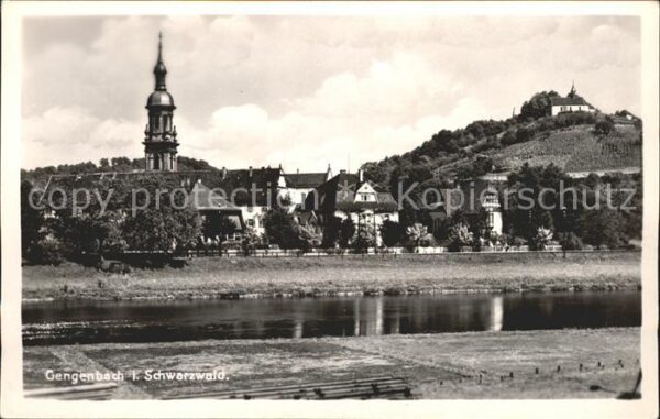 Gengenbach Teilansicht mit Kirche