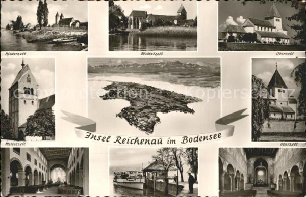 Insel Reichenau mit Ober-Mittel-u.Niederzell