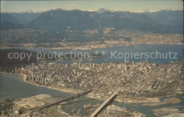 Vancouver British Columbia Luftaufnahme