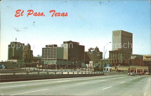 El Paso Texas mit El Paso National Bank