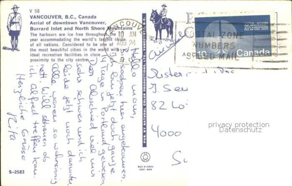 Vancouver British Columbia Luftaufnahme – Bild 2