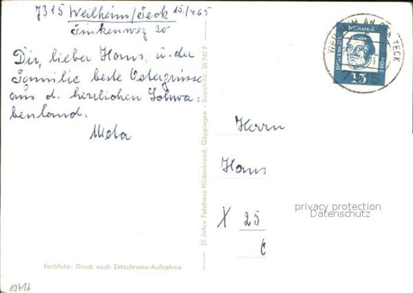 Weilheim Teck Burg Teck Limburghalle u.Ruine Reussens – Bild 2