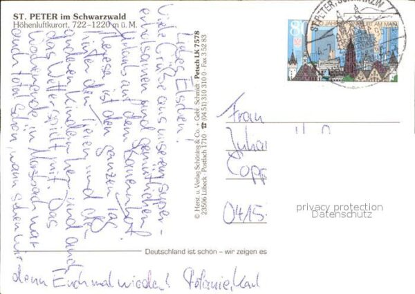 St Peter Schwarzwald Gesamtansicht – Bild 2