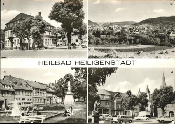 Heiligenstadt Eichsfeld Rathaus u.Marktplatz