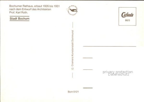 Bochum Rathaus – Bild 2