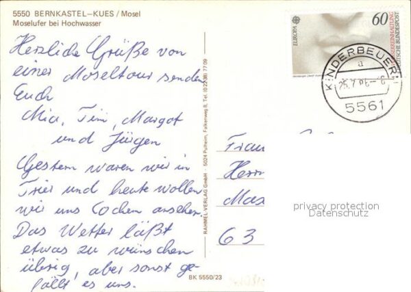 Bernkastel-Kues Hochwasser – Bild 2