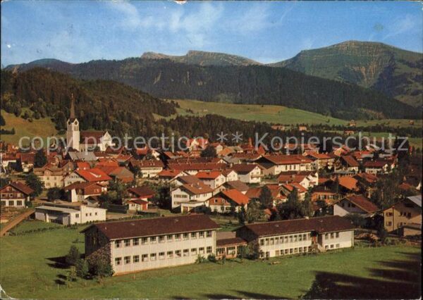 Oberstaufen Gesamtansicht (Stempel)
