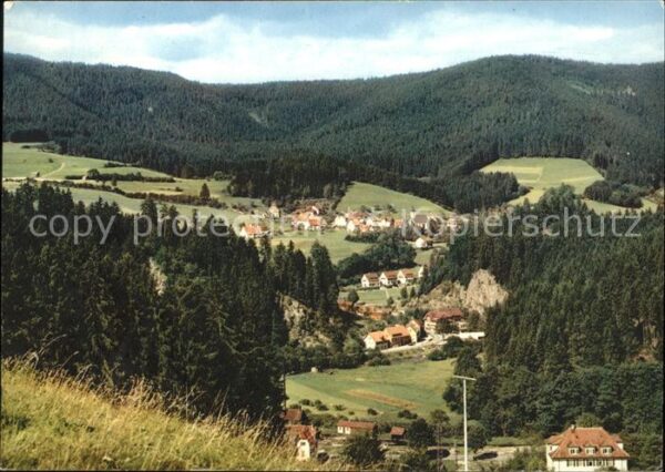 Schwarzenberg Murgtal Gesamtansicht
