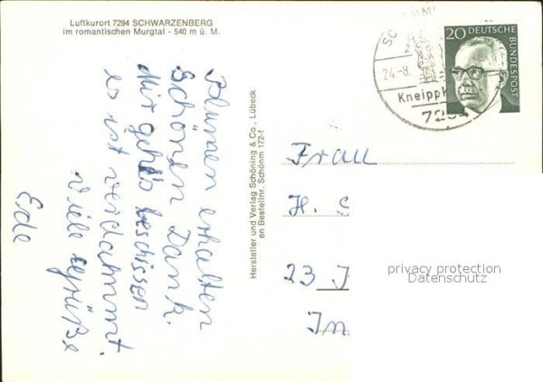 Schwarzenberg Murgtal Gesamtansicht – Bild 2