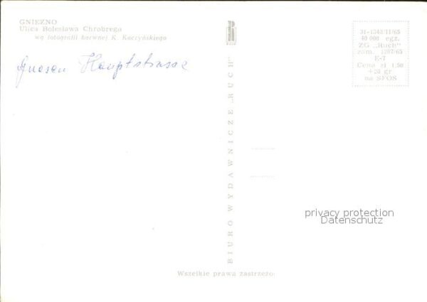 Gniezno Hauptstrasse – Bild 2