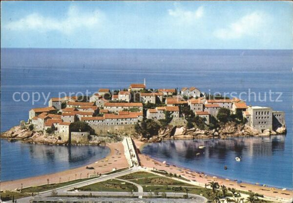 Sveti Stefan Gesamtansicht