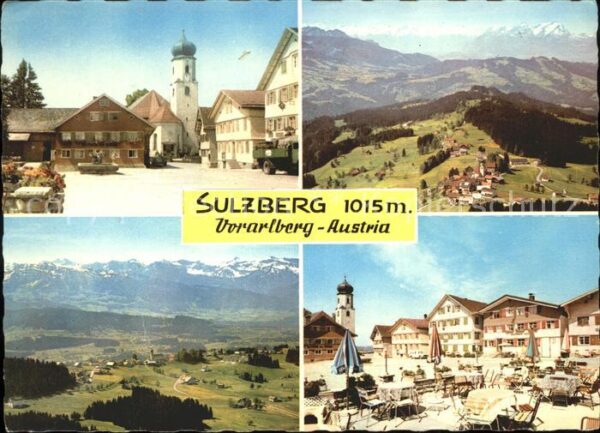 Sulzberg Vorarlberg div.Ansichten