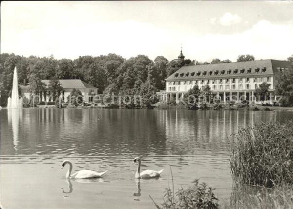 Bad Salzungen Kurhaus am Burgsee (Stempel)