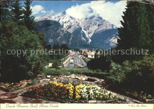 Alberta  Cascade Mountain Banff