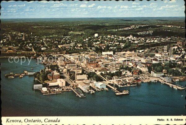 Kenora Luftaufnahme