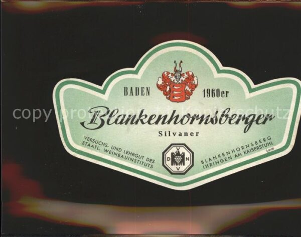 Ihringen Weinetikette