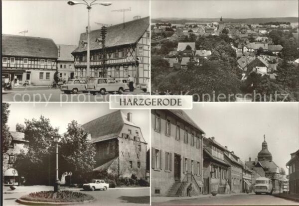 Harzgerode Schloß u.Oberstrasse
