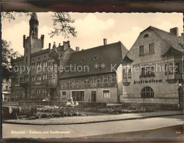 Bitterfeld Rathaus u.Stadtmuseum