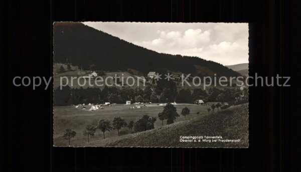 Freudenstadt Campingplatz Tannenfels Obertal Murg