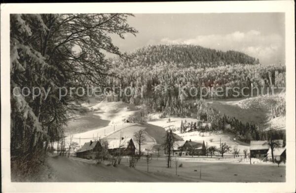 Zittau Zittauer Gebirge Winter