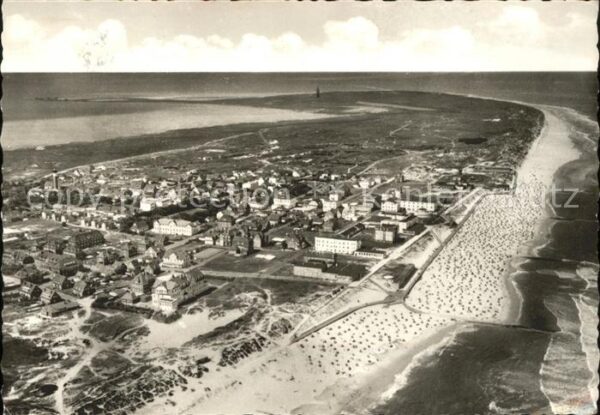 Wangerooge Nordseebad Fliegeraufnahme