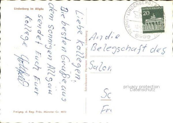Lindenberg Allgaeu Fliegeraufnahme – Bild 2