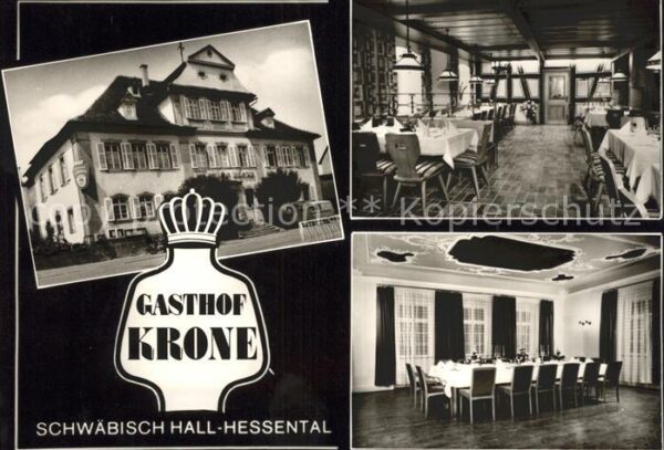 Schwaebisch Hall Gasthof Krone