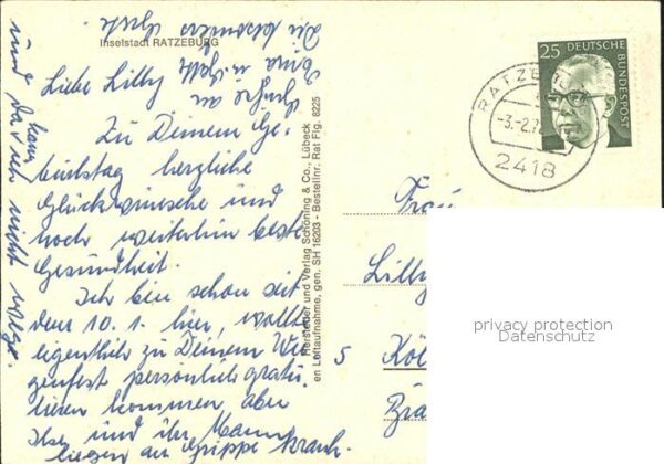 Ratzeburg Ihselstadt Fliegeraufnahme – Bild 2