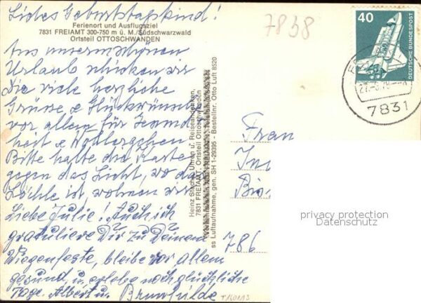 Ottoschwanden Dorf am Himmel Fliegeraufnahme – Bild 2