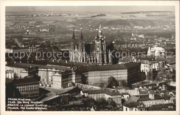 Praha Prahy Prague Prag Burg Hradoany