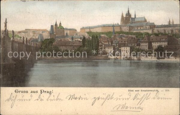 Prag Prahy Prague Kreuzherrenplatz