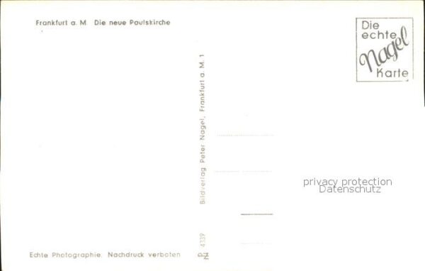 Frankfurt Main Pauluskirche – Bild 2