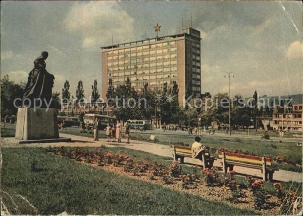 Gottwaldov Tschechien Namesti Prace