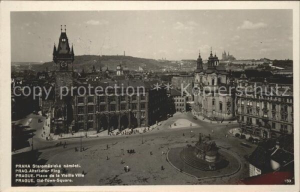Prag Prahy Prague Fliegeraufnahme Altstädter Ring