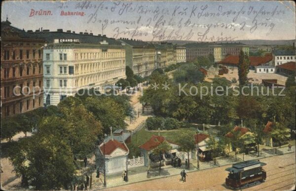 Bruenn Brno Bahnring Strassenbahn
